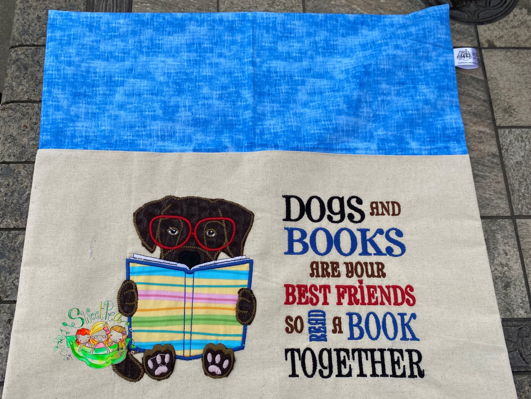 Sweetpea's Handmade Reading Cushion Collection - Dog