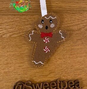 Sweetpea's Handmade Gingerbread Bitten Collection - Bitten Head and Leg
