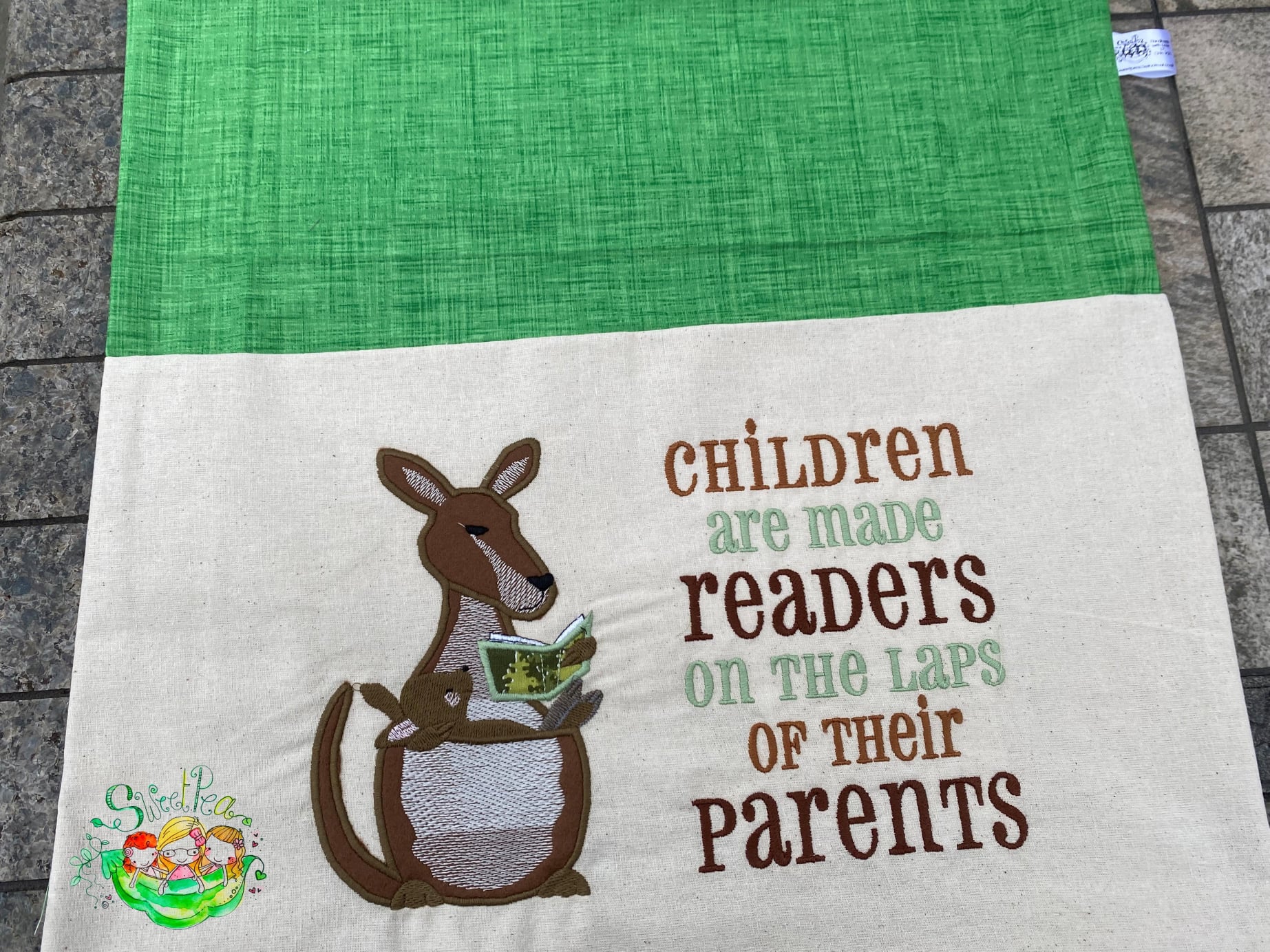 Sweetpea's Handmade Reading Cushion Collection - Kangaroo