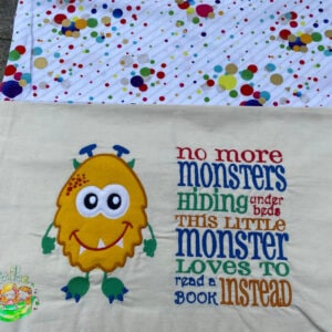 Sweetpea's Handmade Reading Cushion Collection - Monster