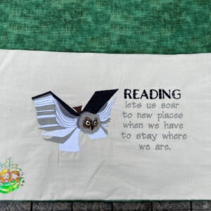 Sweetpea's Handmade Reading Cushion Collection - Owl Book