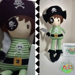 Sweetpea's Handmade Dolls - Pirate