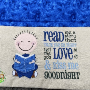 Sweetpea's Handmade Reading Cushion Collection - Applique Boy