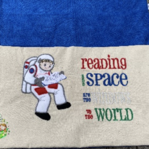Sweetpea's Handmade Reading Cushion Collection - Astronaut