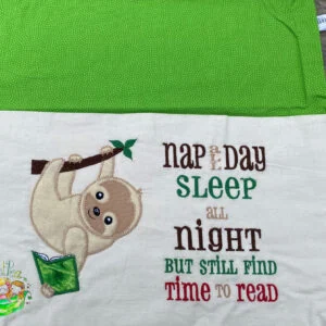 Sweetpea's Handmade Reading Cushion Collection - Sloth