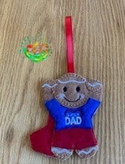 Sweetpea's Handmade Gingerbread Collection - Super Dad