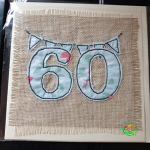 Sweetpea's Handmade Card Collection - Age Celebration 60
