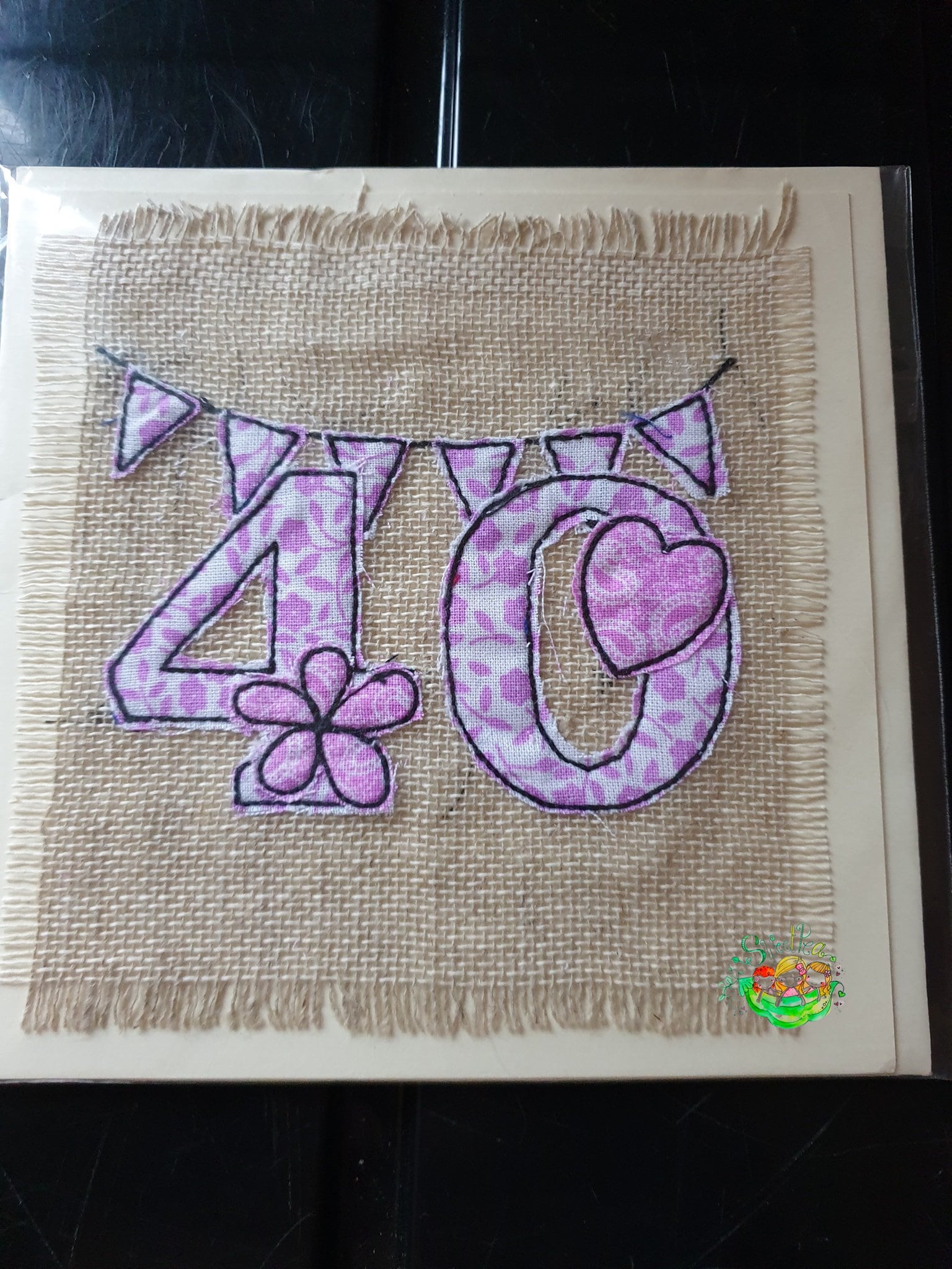 Sweetpea's Handmade Card Collection - Age Celebration 40