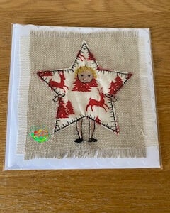 Sweetpea's Handmade Card Collection - Christmas Child Star