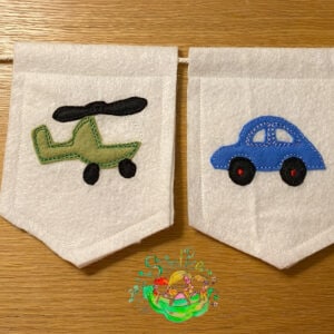 Sweetpea's Handmade Banner Collection - Felt Name Pennant Options