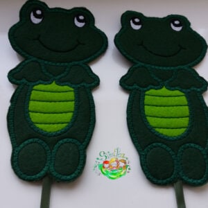 Sweetpea's Handmade Bookmark Collection - Crocodile