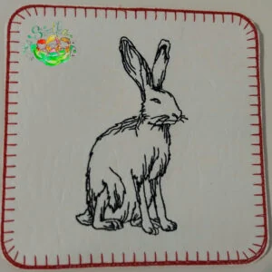 Sweetpea's Handmade Coaster Collection - Hare