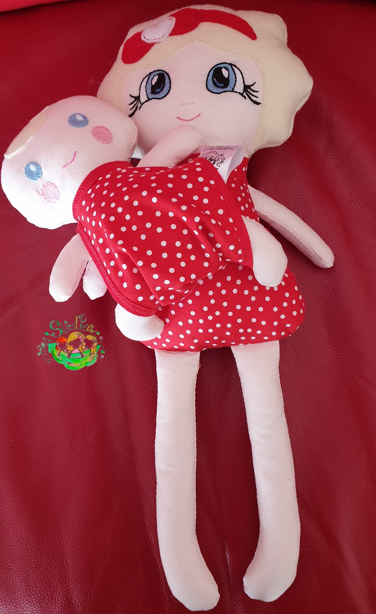 Sweetpea's Handmade Doll Collection - Mum and Baby Set