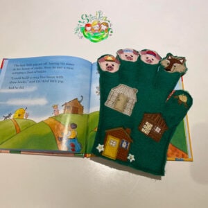 Sweetpea's Handmade Storybook Glove Collection - Three Little Pigs