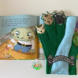 Sweetpea's Handmade Storybook Glove Collection - Billy Goat Gruff