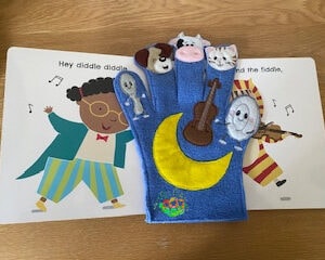 Sweetpea's Handmade Storybook Glove Collection - Hey Diddle Diddle