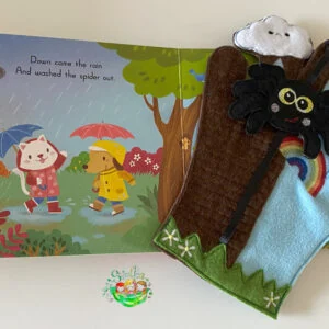 Sweetpea's Handmade Storybook Glove Collection - Incy Wincy Spider