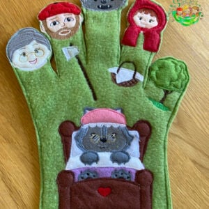 Sweetpea's Handmade Storybook Glove Collection - Little Red Riding Hood