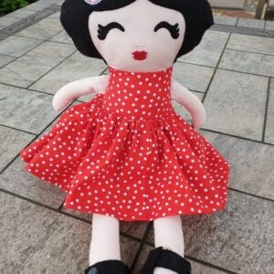 Sweetpea's Handmade Doll Collection - Wavy Hair and Luscious Lashes Asleep