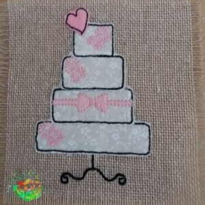 Sweetpea's Handmade Card Collection - Wedding Cake
