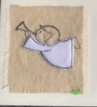 Sweetpea's Handmade Card Collection - Christmas Angel Trumpet