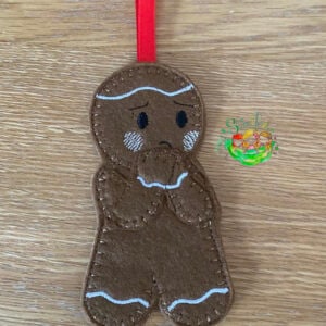 Sweetpea’s Handmade Gingerbread Emotions Collection - Worried