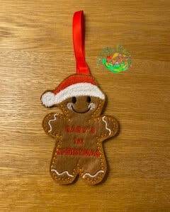 Sweetpea’s Handmade Gingerbread Christmas Collection – Baby's First Christmas