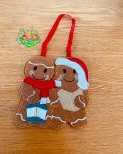 Sweetpea’s Handmade Gingerbread Christmas Collection – Carol Singers