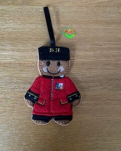 Sweetpea’s Handmade Gingerbread Armed Forces Collection - Chelsea Pensioner