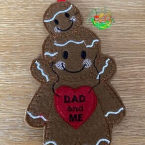 Sweetpea’s Handmade Gingerbread Dad Collection - Dad and Me