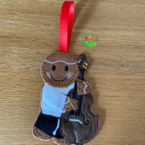 Sweetpea’s Handmade Gingerbread Entertainment Collection – Double Bass
