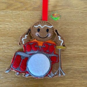 Sweetpea’s Handmade Gingerbread Entertainment Collection – Drums