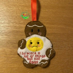 Sweetpea’s Handmade Gingerbread Allergy Collection - Eggs
