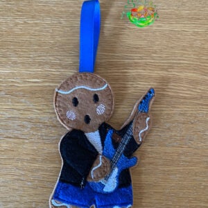 Sweetpea’s Handmade Gingerbread Entertainment Collection – Electric Guitar