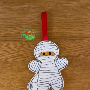 Sweetpea’s Handmade Gingerbread Halloween Collection – Mummy