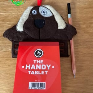 Sweetpea’s Handmade Notepad and Pen Holder Collection - Dog
