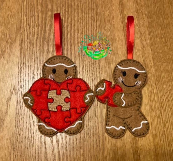 Sweetpea’s Handmade Gingerbread Valentine's Collection - Piece of My Heart