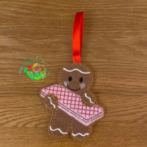 Sweetpea’s Handmade Gingerbread Biscuit Collection - Pink Wafer