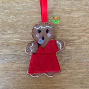 Sweetpea’s Handmade Gingerbread Entertainment Collection – Female Singer