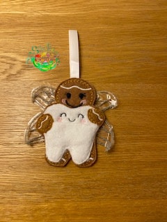 Sweetpea's Handmade Gingerbread Celebration Collection - Tooth Fairy
